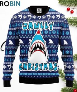 jaw 3d ugly christmas sweater 1 y2ttlo