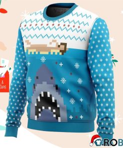jaws ugly christmas sweater 2 sGWO5