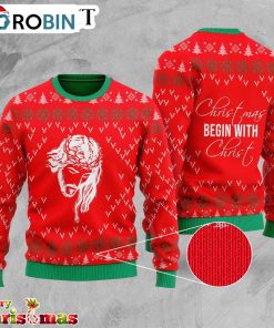 Jesus Christmas Ugly Christmas Sweater – Best Xmas Gift