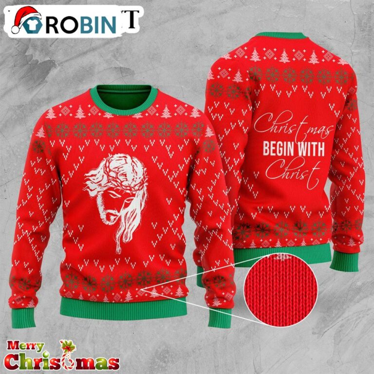 Jesus Christmas Ugly Christmas Sweater – Best Xmas Gift