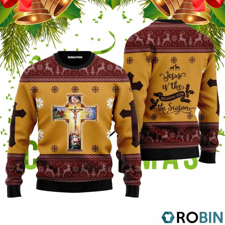 Jesus Christmas Ugly Christmas Sweater SU4005