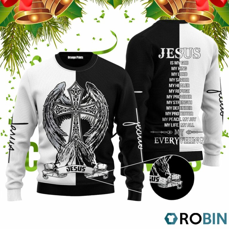 Jesus Easter Ugly Christmas Sweater RB4070