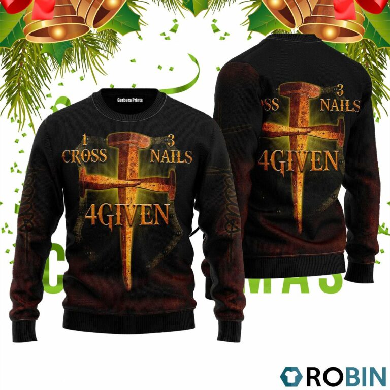 Jesus 3D Print Ugly Christmas Sweater RB2220