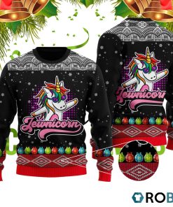 Jewnicorn 3D Print Ugly Christmas Sweater RB4044
