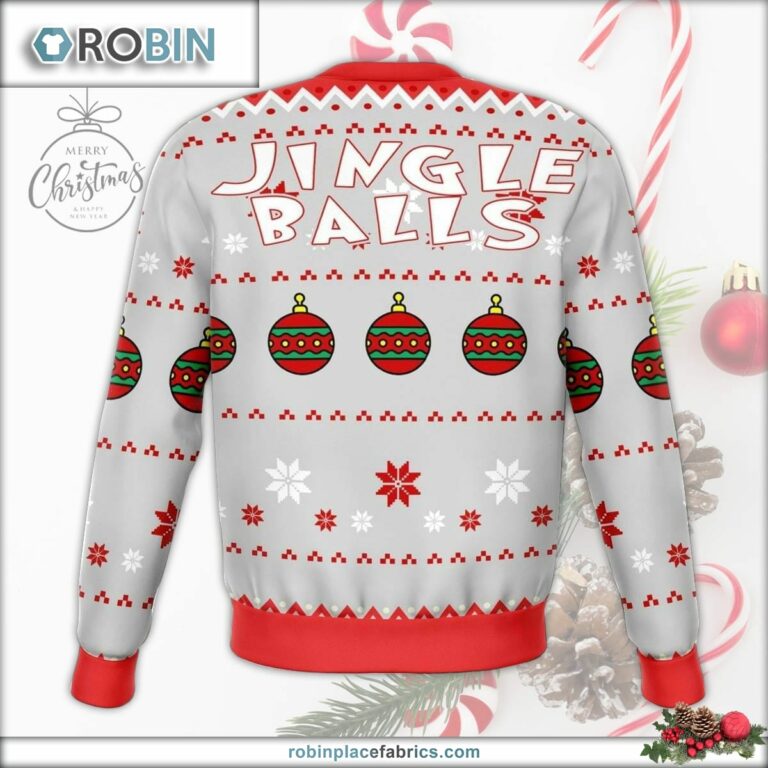 Jingle Balls Funny Ugly Christmas Sweater