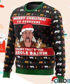 Joe Exotic Tiger King Ugly Christmas Sweater