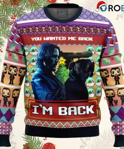 john wick ugly christmas sweater 1 kCNjA