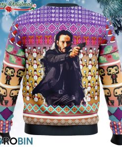 john wick ugly christmas sweater 3 ZArq0