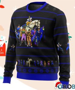 Jojo’s Bizarre Adventure Generations Ugly Christmas Sweater