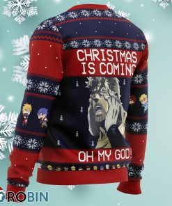 jojos bizarre adventure joseph joestar oh my god ugly christmas sweater 4 HQEaN