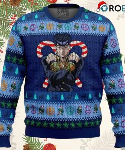 Josuke Higashikata Jojo’s Bizarre Adventure Ugly Christmas Sweater