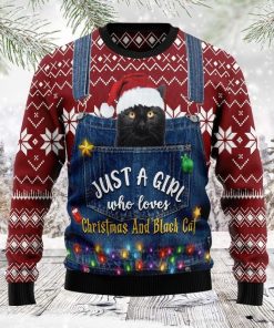 Just A Girl Who Loves Christmas Christmas Ugly Sweatshirt, Sweater