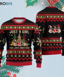 Spend Time With My Mastiff Ugly Christmas Sweatshirt, Sweater