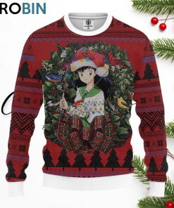 Kagome Inuyasha Merry Christmas Ugly Christmas Sweater