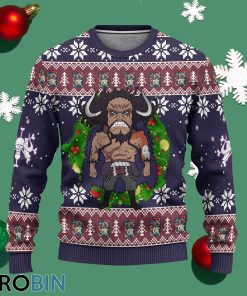 kaido one piece anime ugly christmas sweater xmas gift 1 thlrjq