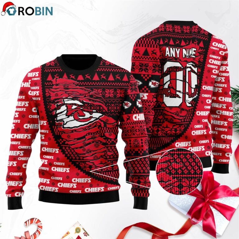 Kansas City Chiefs Football Ugly Christmas Sweater, Sweatshirt SWT154