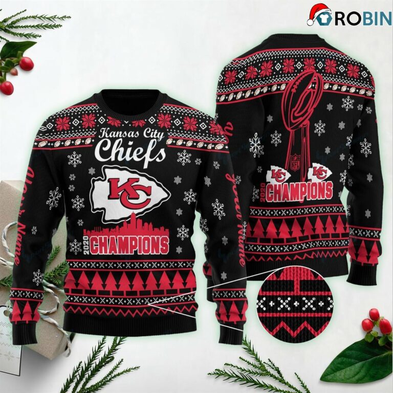 Kansas City Chiefs Team Ugly Xmas Sweaters SWT23