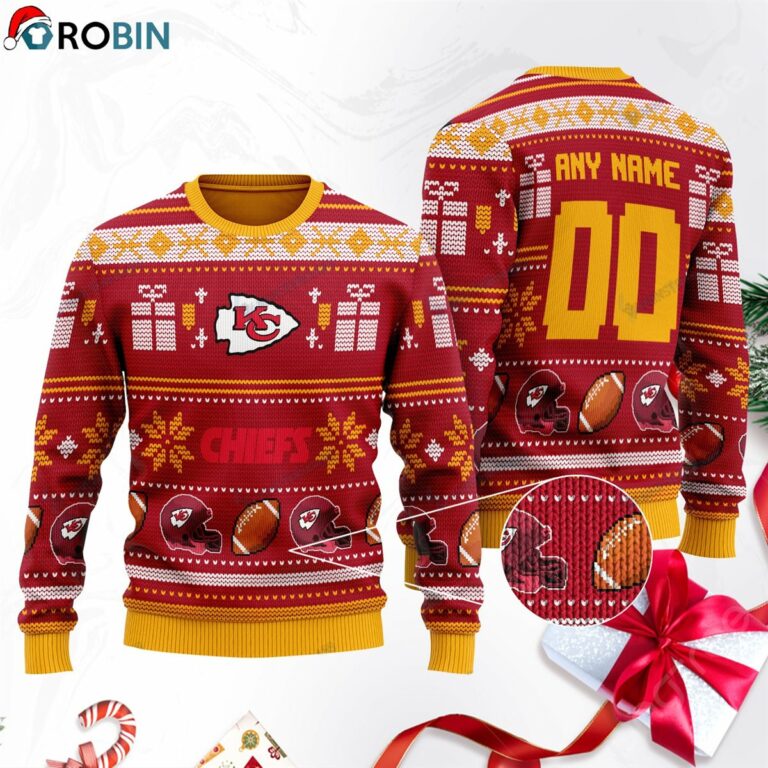 Kansas City Chiefs Ugly Christmas Sweater, Sweatshirt SWT211