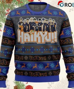 Karasuno High Haikyuu Ugly Christmas Sweatshirt, Sweater Karasuno High Haikyuu Ugly Christmas Sweatshirt, Sweater