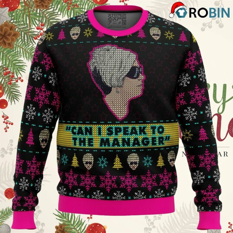 Karen Talks To Manager Meme Ugly Christmas Sweatshirt, Sweater