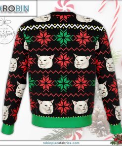 karen yelling at grumpy cat meme dank ugly christmas sweater 239 kMfki