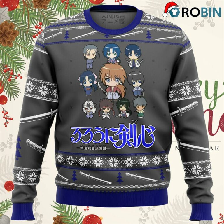 Kenshin Sprites Ugly Christmas Sweatshirt, Sweater