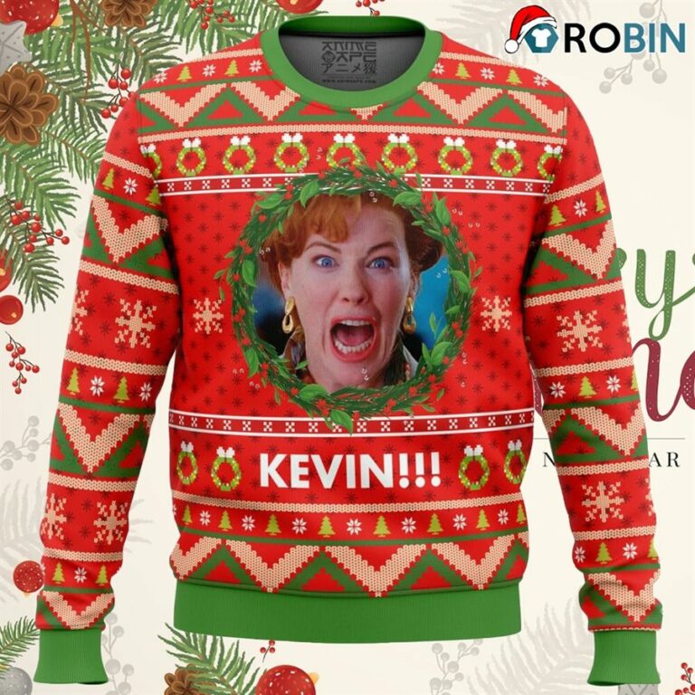 Kevin!!! Home Alone Ugly Christmas Sweater