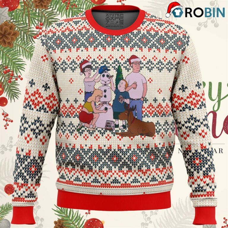King Of The Hill Yep Ugly Christmas Sweater