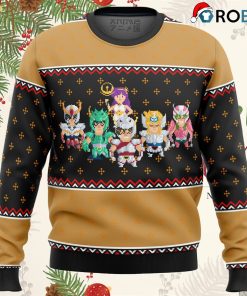 Knights Of The Zodiac St Seiya Ugly Christmas Sweater