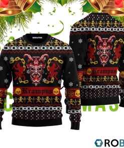 Krampus Horror Ugly Christmas Sweater RB4238