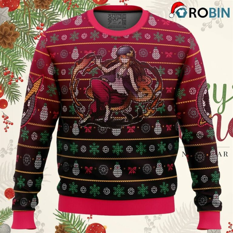 Kurisu Makise Steins Gate Ugly Christmas Sweatshirt, Sweater