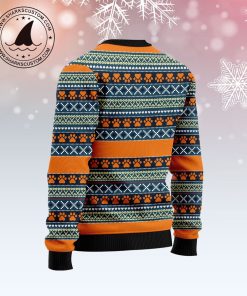 Labrador Retriever Fire Ugly Sweatshirt, Sweater