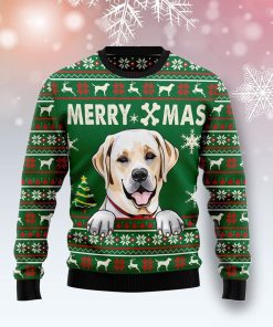 Labrador Retriever Merry Xmas Christmas Ugly Sweatshirt, Sweater