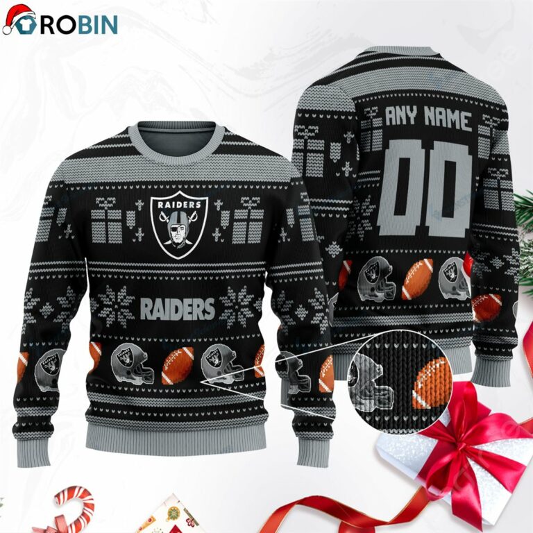 Las Vegas Raiders Football Ugly Christmas Sweater, Sweatshirt SWT187