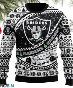 Las Vegas Raiders Football Ugly Christmas Sweater, Sweatshirt SWT110