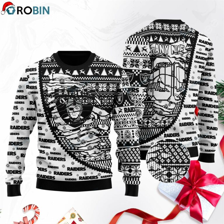 Las Vegas Raiders Ugly Christmas Sweater, Sweatshirt SWT131