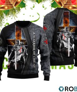 Legend Of Knight Templar Ugly Christmas Sweater RB2035