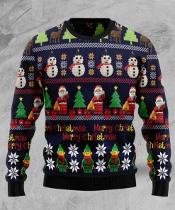 Lego Christmas Awesome Ugly Sweatshirt, Sweater