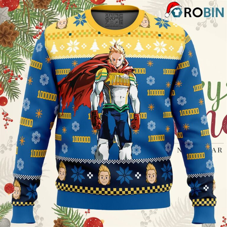 Lemillion Christmas My Hero Academia Ugly Christmas Sweater