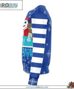 Let It Snow Offensive Ugly Christmas Sweater