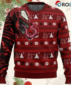 let there be christmas carnage marvel ugly christmas sweater 1 7ylwC