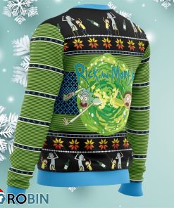 lets get schwifty rick and morty ugly christmas sweater 4 FVl9q