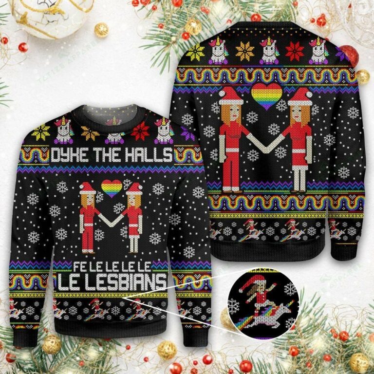 LGBT Ugly Christmas Sweatshirt, Sweater
