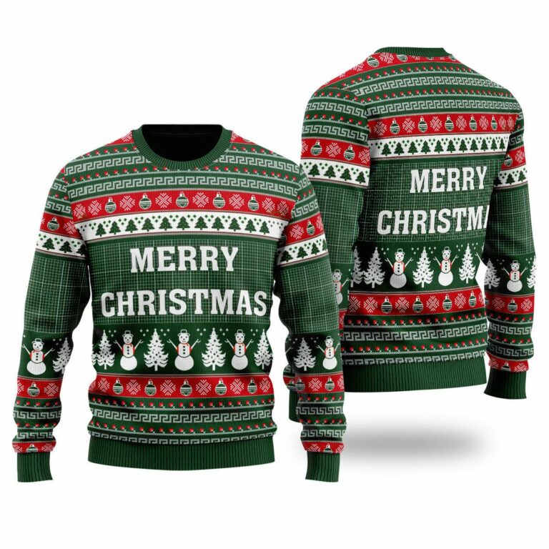Light Up Xmas All Over Print Ugly Sweatshirt, Sweater