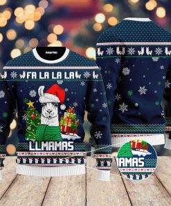Llmamas Fa La La La Ugly Sweatshirt, Sweater
