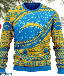 Los Angeles Chargers Football Ugly Christmas Sweater, Sweatshirt SWT122