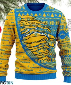 Los Angeles Chargers Football Ugly Christmas Sweater, Sweatshirt SWT128