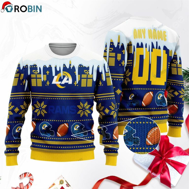 Los Angeles Rams Football Ugly Christmas Sweater, Sweatshirt SWT158