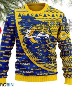 Los Angeles Rams Football Ugly Christmas Sweater, Sweatshirt SWT155