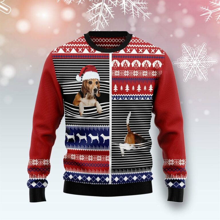 Lovely Beagle Ugly Sweatshirt, Sweater